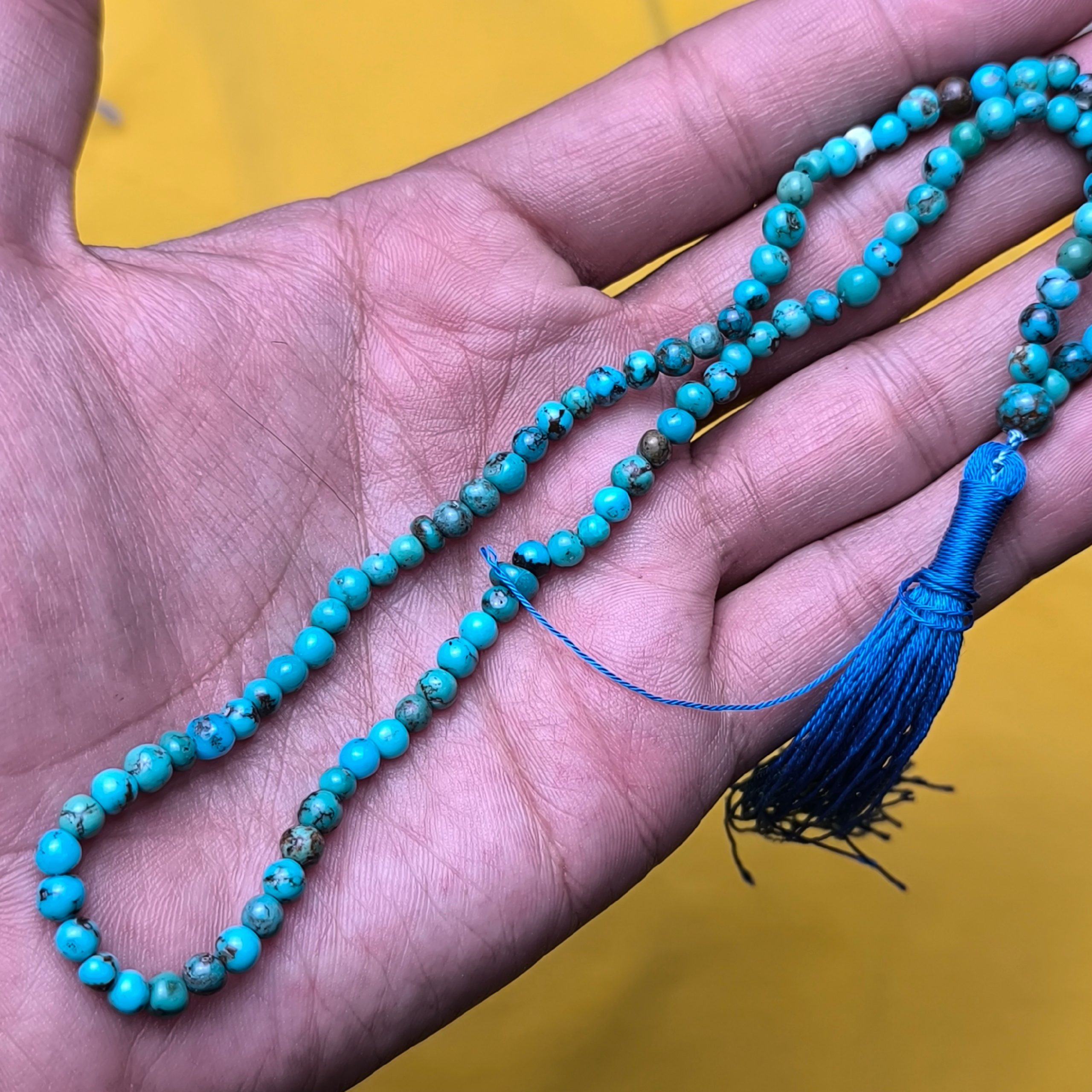 تسبیح فیروزه 101 دانه نیشابور کد 05 - Image 4