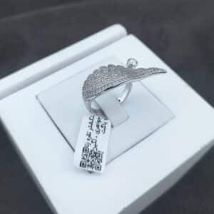 انگشتر نقره جواهری  کدN135058 - Image 4