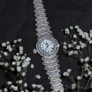 ساعت نقره عیار925 با آبکاری رادیوم کد103 ساعت نقره عیار925 آبکاری رادیوم موتور ژاپنی
