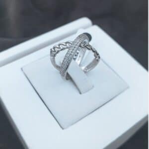 انگشتر نقره جواهری  کدN135053 - Image 5