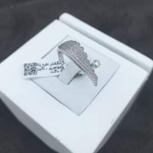 انگشتر نقره جواهری  کدN135058 - Image 3