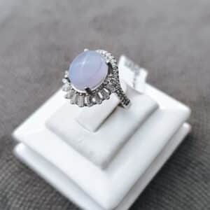 انگشتر نقره عقیق یمنی کبود کد N105908 - Image 5